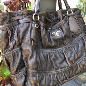 Prada Nappa Leather Tote